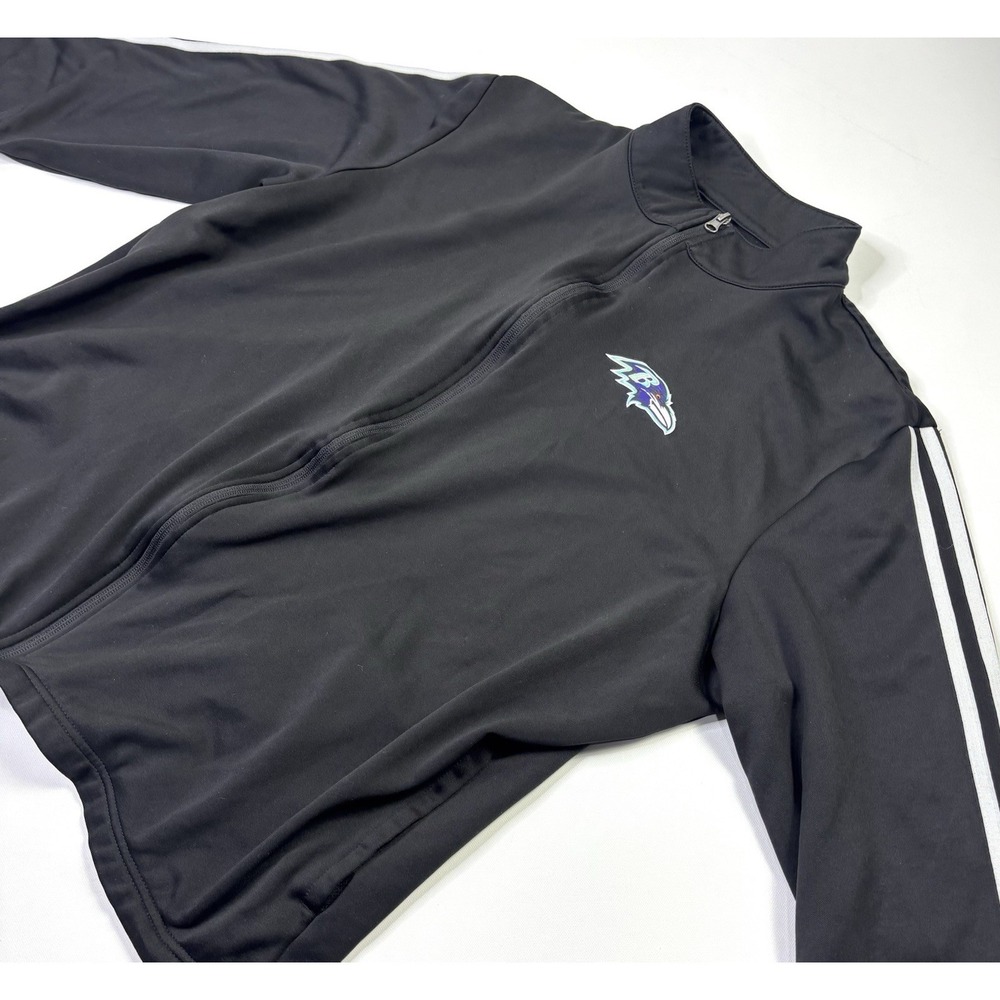 Baltimore Ravens Jacket Men's XL NFL Team Apparel Black Full Zip Football - Picture 2 of 9